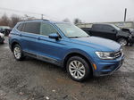 2018 Volkswagen Tiguan Se Blue vin: 3VV2B7AX7JM114360