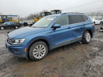 2018 Volkswagen Tiguan Se Blue vin: 3VV2B7AX7JM114360