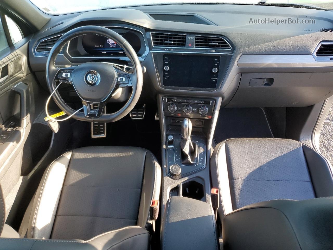 2019 Volkswagen Tiguan Se Gray vin: 3VV2B7AX7KM005303