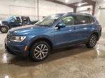 2019 Volkswagen Tiguan Se Blue vin: 3VV2B7AX7KM010789