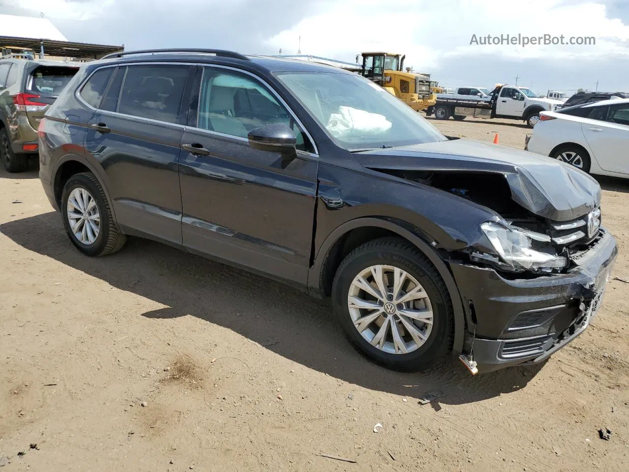 2019 Volkswagen Tiguan Se Угольный vin: 3VV2B7AX7KM030380