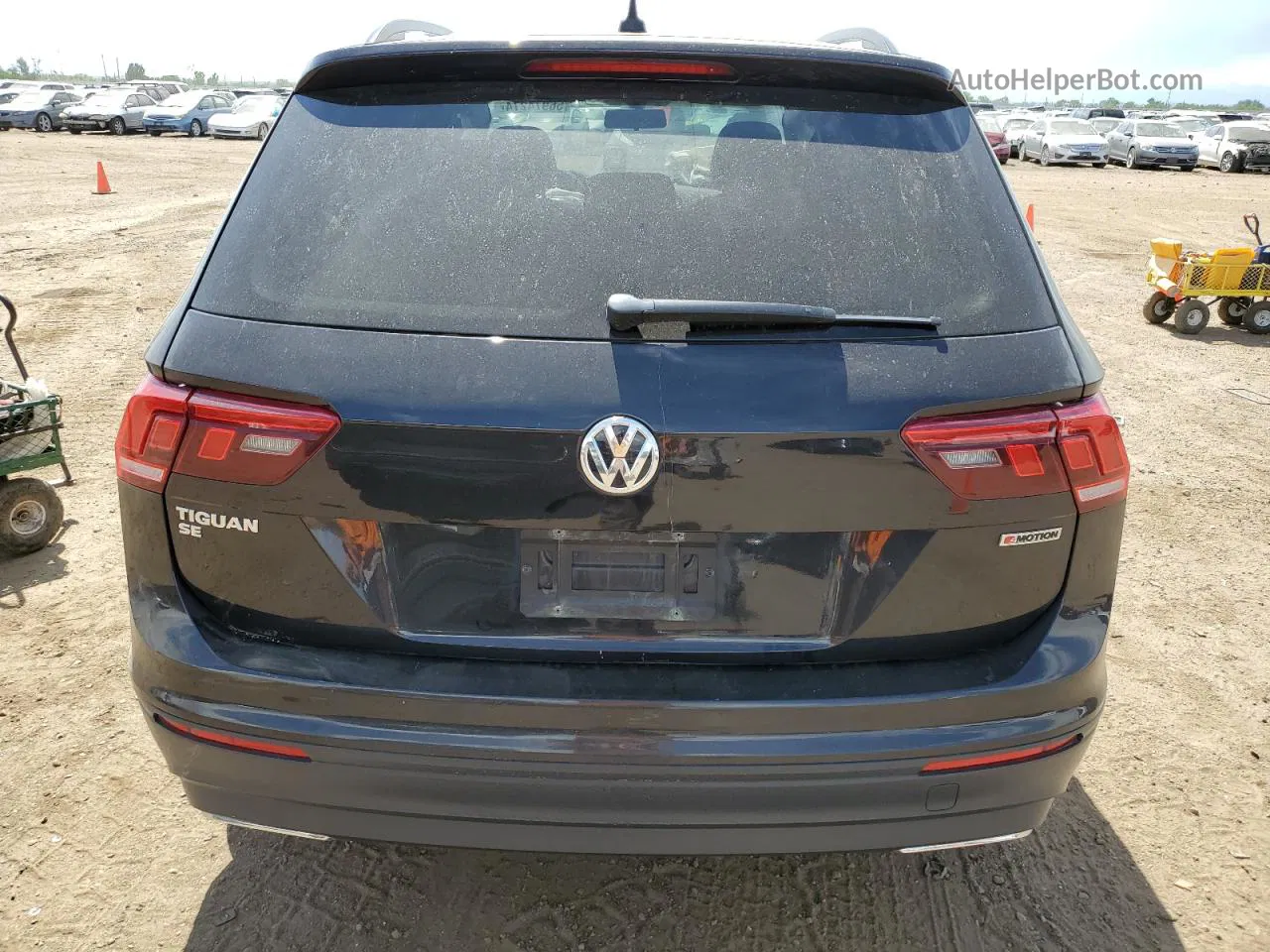 2019 Volkswagen Tiguan Se Угольный vin: 3VV2B7AX7KM030380