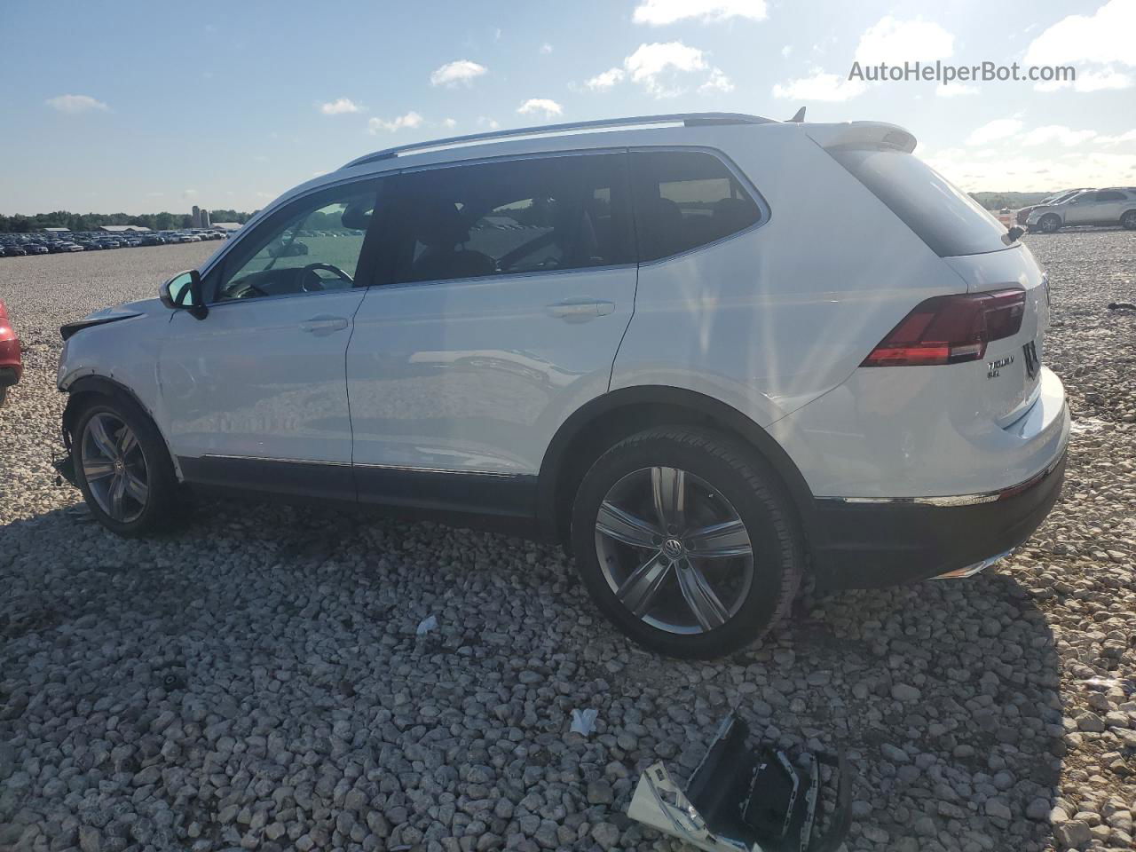 2021 Volkswagen Tiguan Se Белый vin: 3VV2B7AX7MM019902