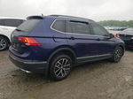 2021 Volkswagen Tiguan Se Синий vin: 3VV2B7AX7MM027028