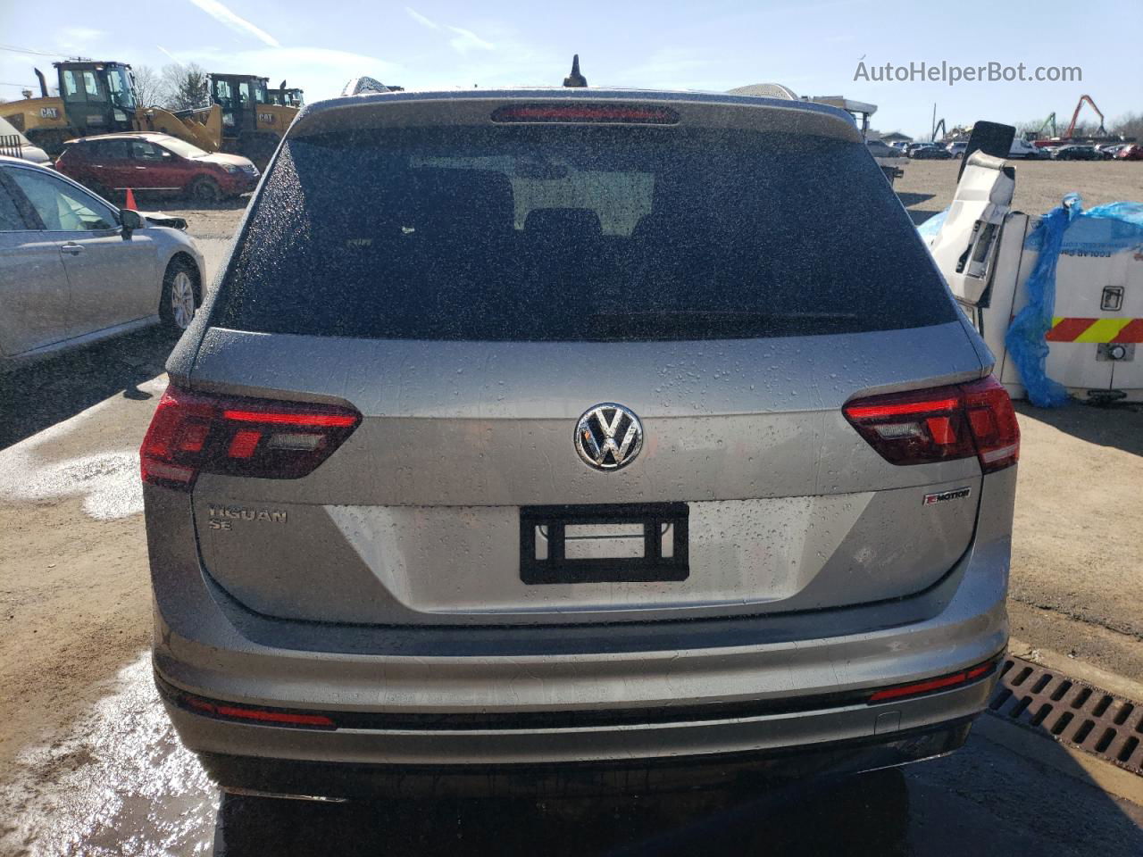 2021 Volkswagen Tiguan Se Silver vin: 3VV2B7AX7MM046839