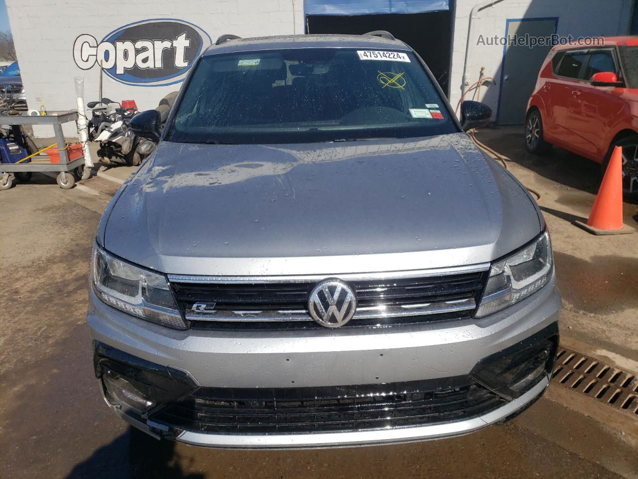 2021 Volkswagen Tiguan Se Silver vin: 3VV2B7AX7MM046839