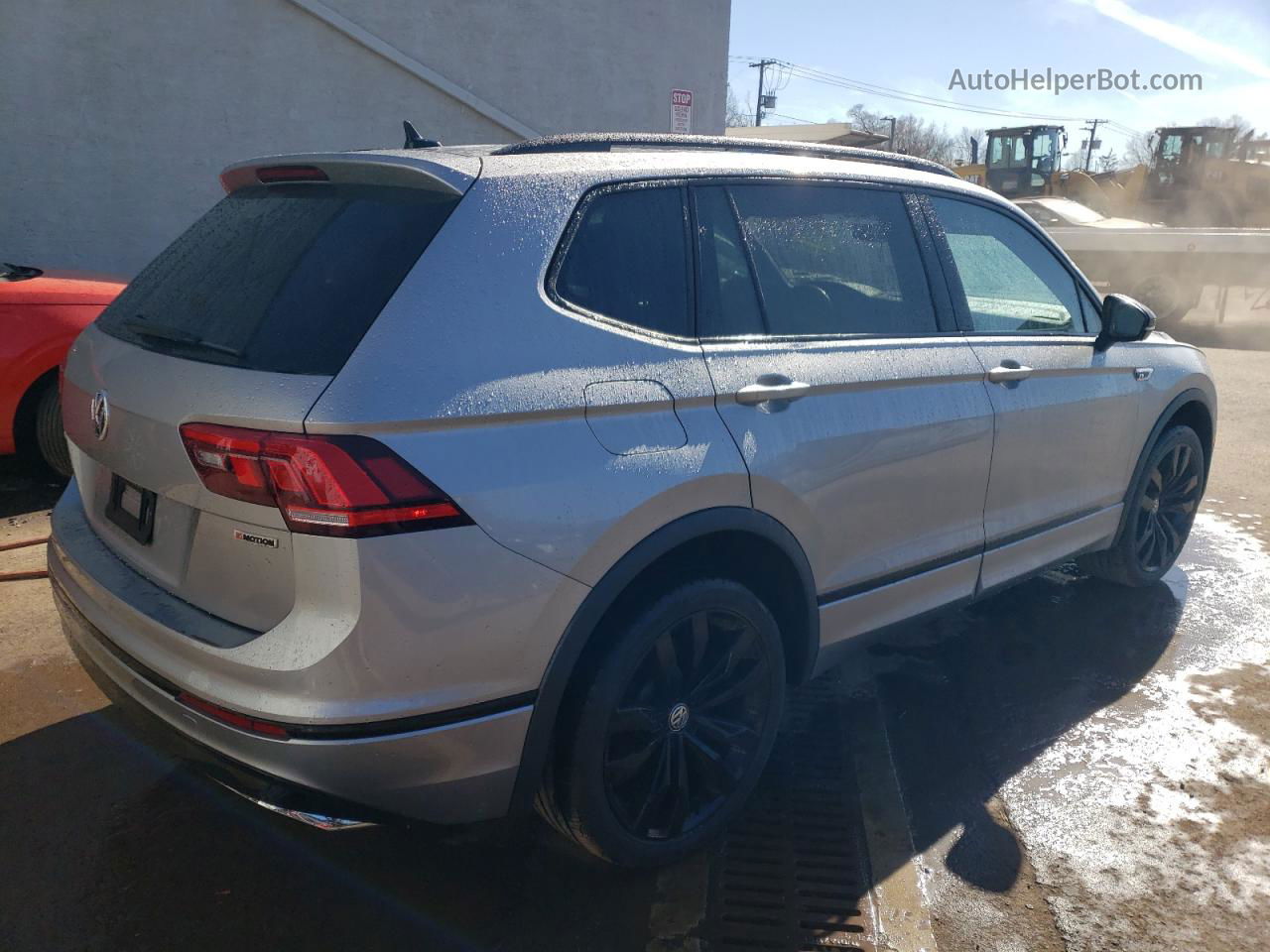 2021 Volkswagen Tiguan Se Серебряный vin: 3VV2B7AX7MM046839