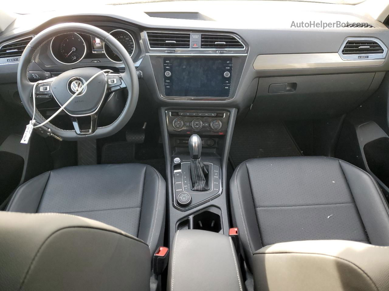 2021 Volkswagen Tiguan Se Черный vin: 3VV2B7AX7MM067254