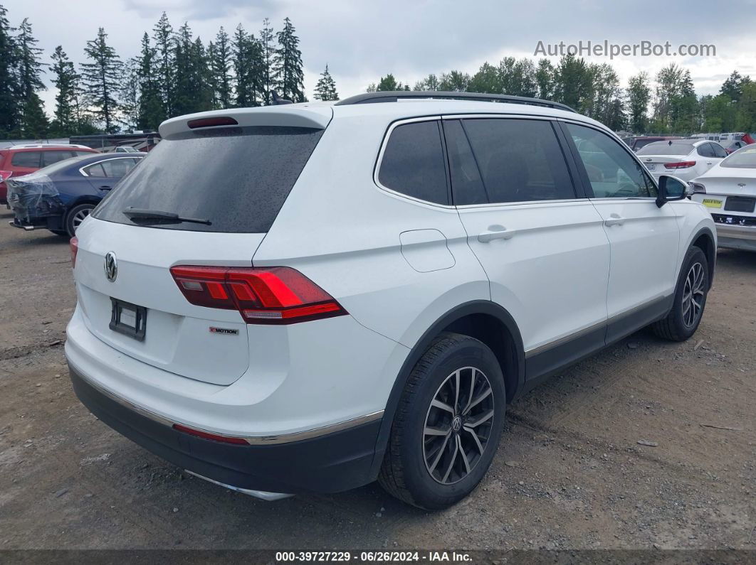 2021 Volkswagen Tiguan 2.0t Se/2.0t Se R-line Black/2.0t Sel Белый vin: 3VV2B7AX7MM095829