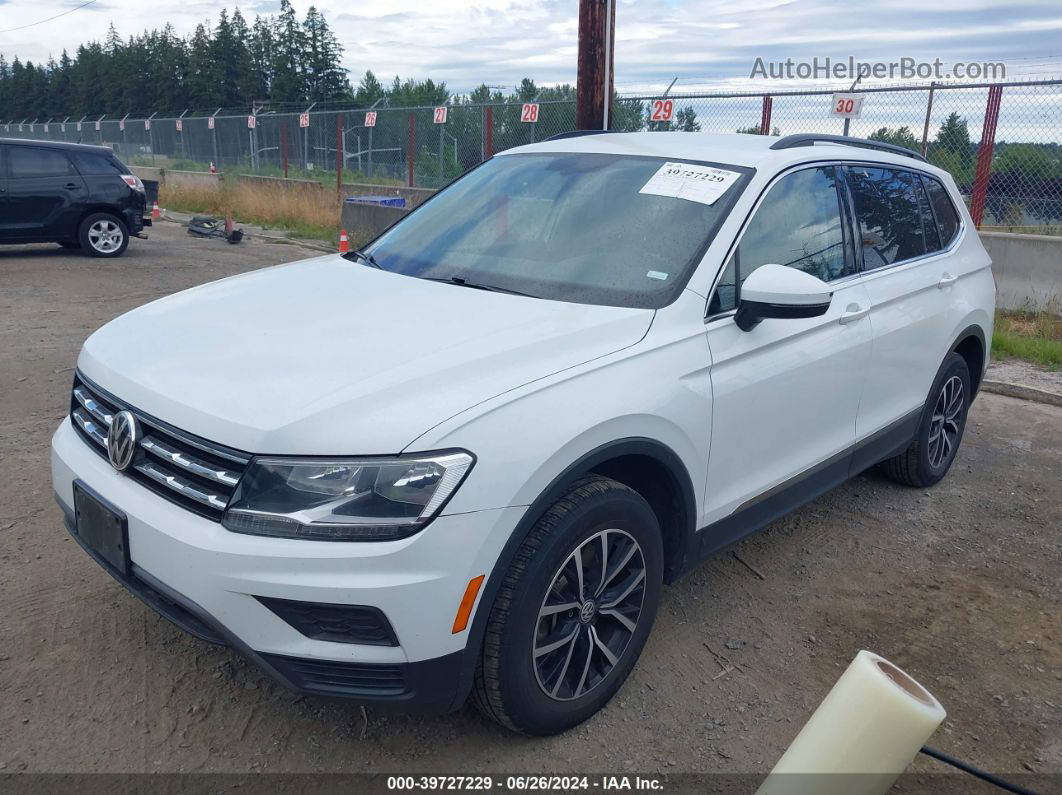 2021 Volkswagen Tiguan 2.0t Se/2.0t Se R-line Black/2.0t Sel Белый vin: 3VV2B7AX7MM095829