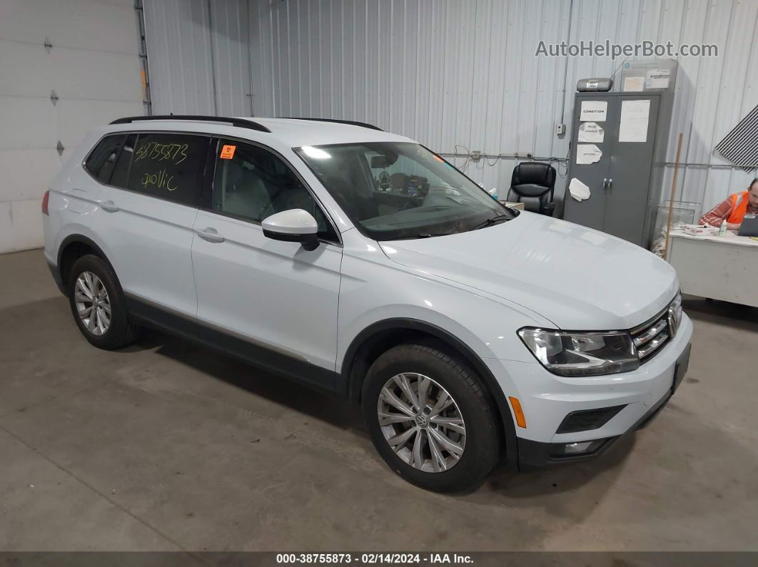 2018 Volkswagen Tiguan   Light Blue vin: 3VV2B7AX8JM018463