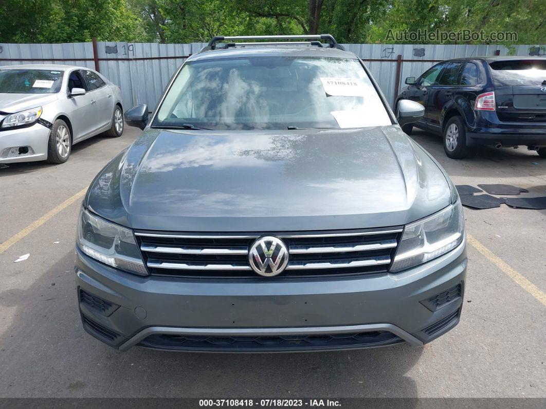 2018 Volkswagen Tiguan Sel/se Gray vin: 3VV2B7AX8JM072216