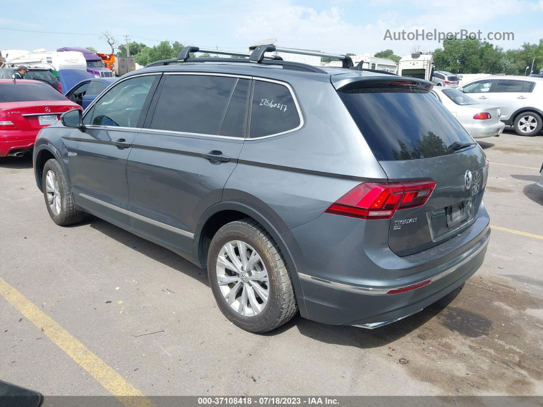 2018 Volkswagen Tiguan Sel/se Gray vin: 3VV2B7AX8JM072216