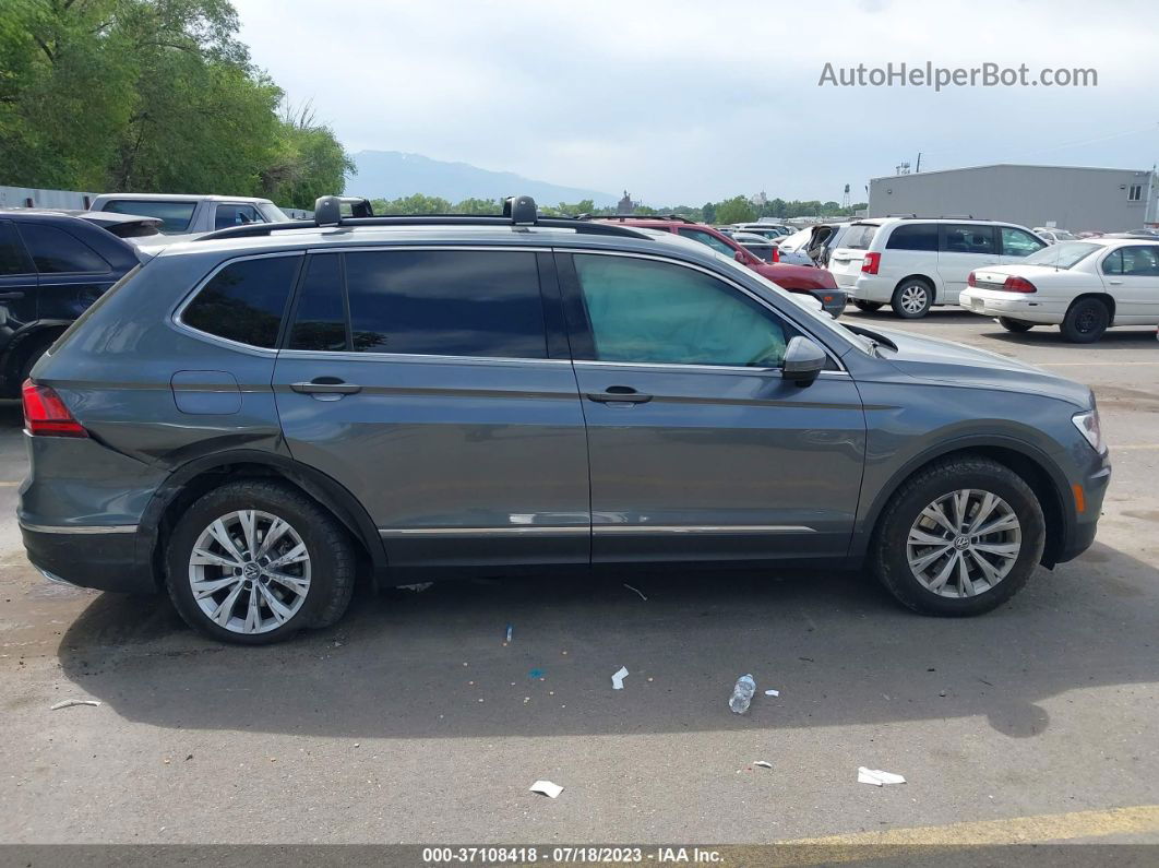 2018 Volkswagen Tiguan Sel/se Gray vin: 3VV2B7AX8JM072216