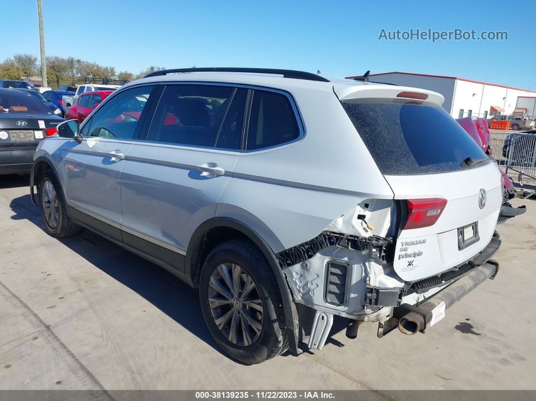 2018 Volkswagen Tiguan 2.0t Sel/2.0t Se White vin: 3VV2B7AX8JM074211