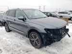 2018 Volkswagen Tiguan Se Gray vin: 3VV2B7AX8JM142460