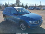 2018 Volkswagen Tiguan 2.0t Se/2.0t Sel Blue vin: 3VV2B7AX8JM164149