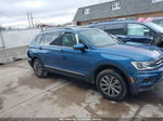 2018 Volkswagen Tiguan 2.0t Se/2.0t Sel Blue vin: 3VV2B7AX8JM167620