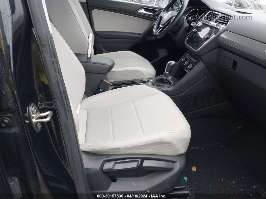 2018 Volkswagen Tiguan 2.0t Se/2.0t Sel Черный vin: 3VV2B7AX8JM178603