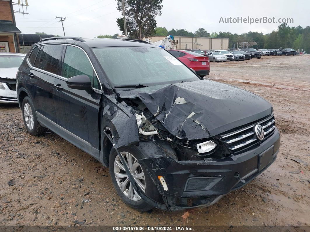 2018 Volkswagen Tiguan 2.0t Se/2.0t Sel Черный vin: 3VV2B7AX8JM178603