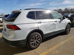 2019 Volkswagen Tiguan Se White vin: 3VV2B7AX8KM070354