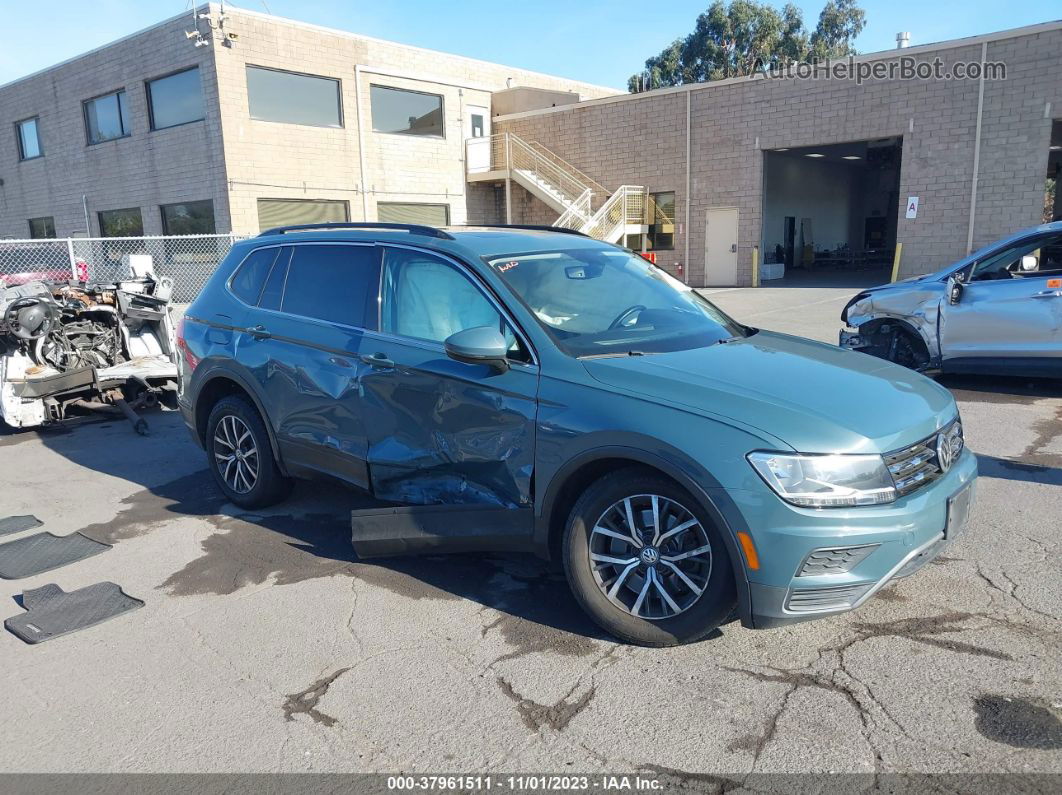 2019 Volkswagen Tiguan 2.0t Sel/2.0t Sel R-line/2.0t Sel R-line Black/2.0t Se Бирюзовый vin: 3VV2B7AX8KM079264