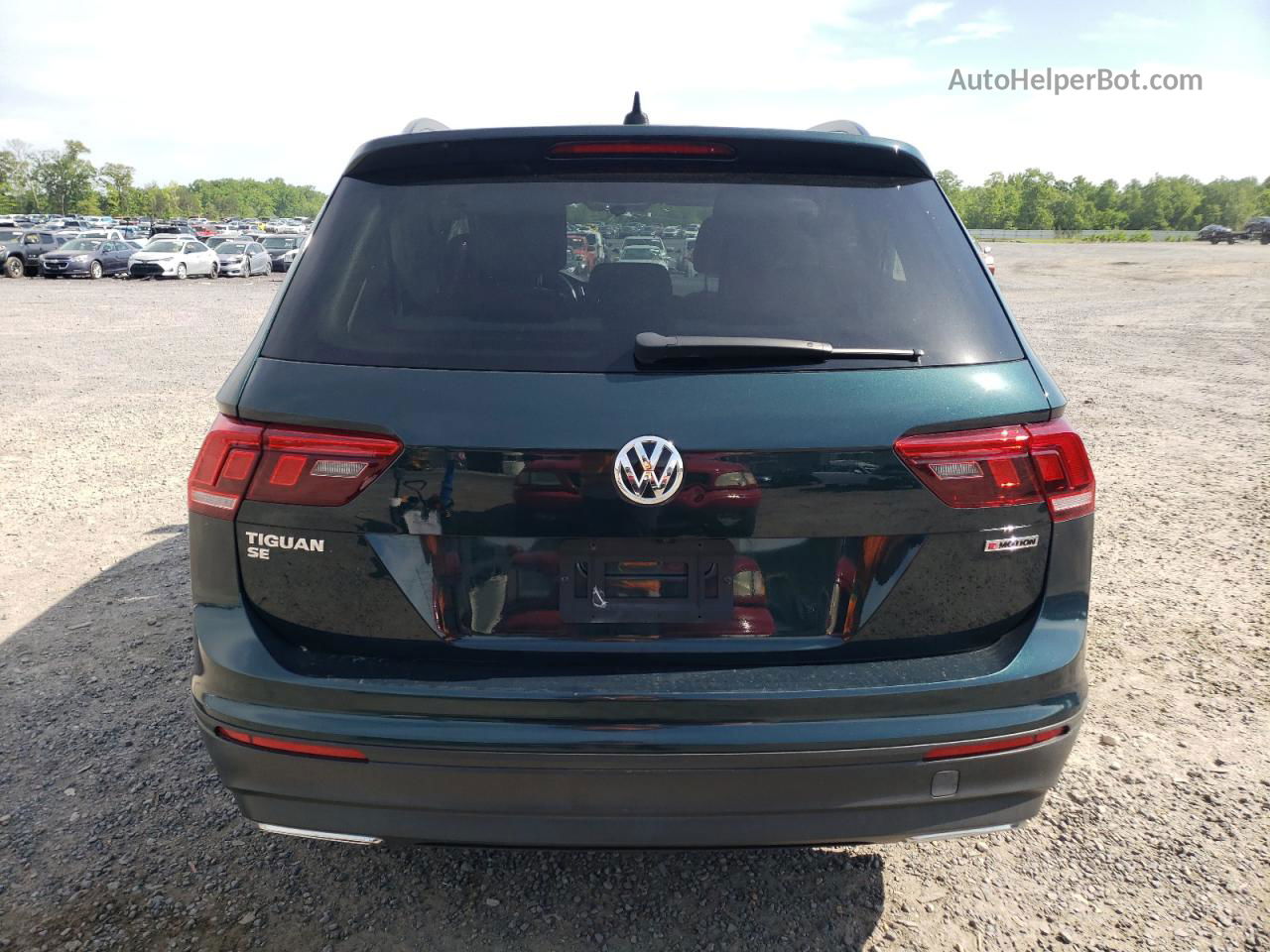 2019 Volkswagen Tiguan Se Green vin: 3VV2B7AX8KM121688