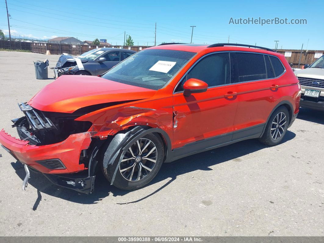 2019 Volkswagen Tiguan 2.0t Se/2.0t Sel/2.0t Sel R-line/2.0t Sel R-line Black Оранжевый vin: 3VV2B7AX8KM199727