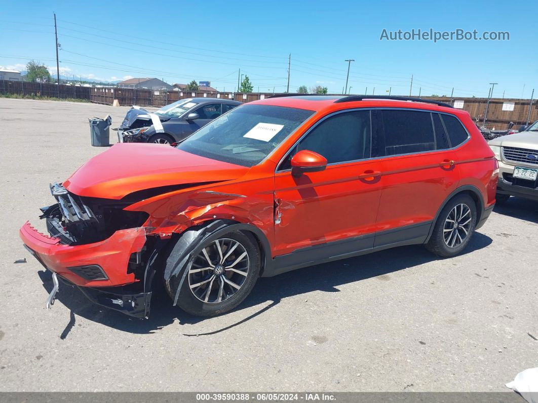 2019 Volkswagen Tiguan 2.0t Se/2.0t Sel/2.0t Sel R-line/2.0t Sel R-line Black Оранжевый vin: 3VV2B7AX8KM199727