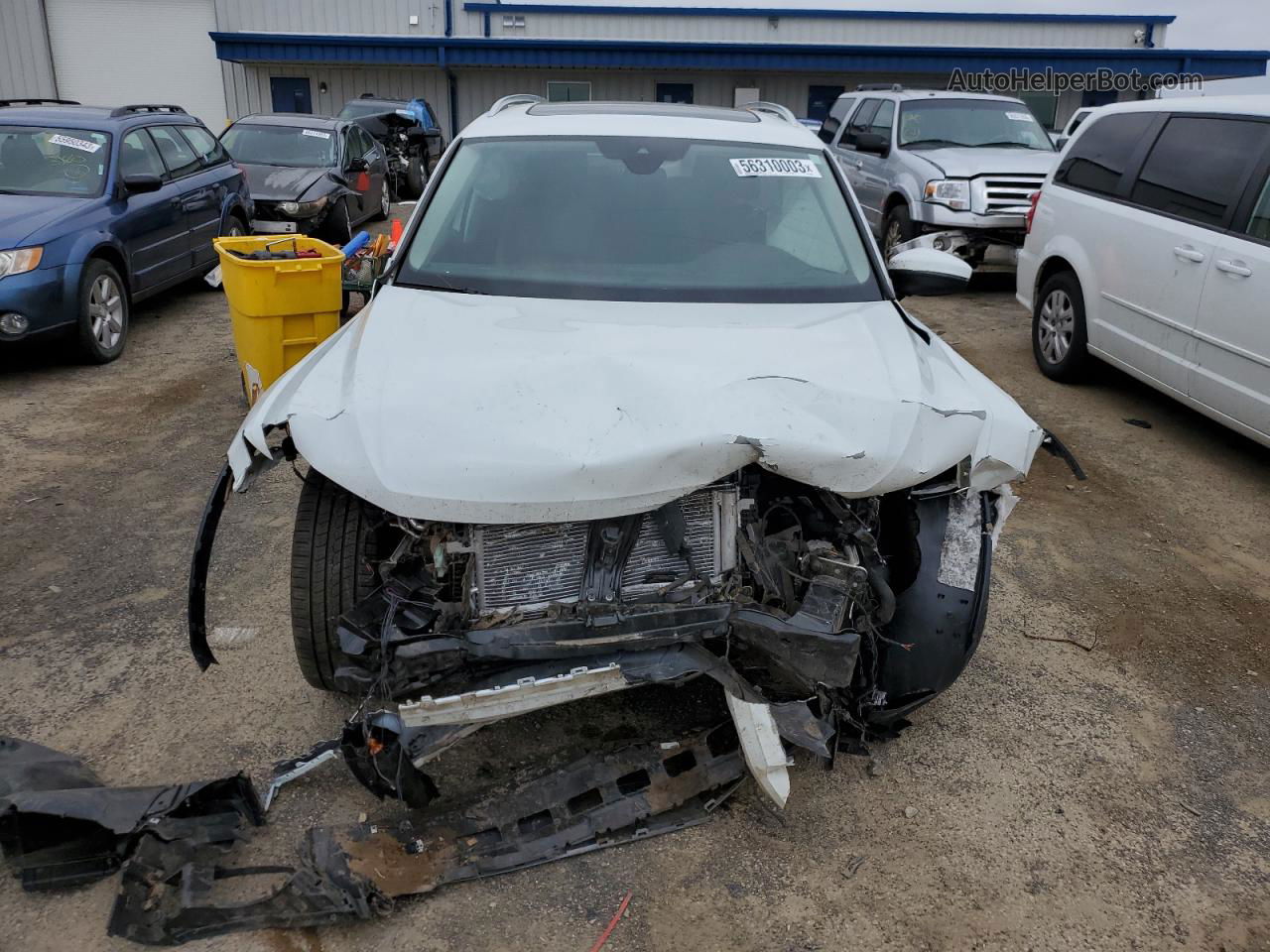 2021 Volkswagen Tiguan Se White vin: 3VV2B7AX8MM042931