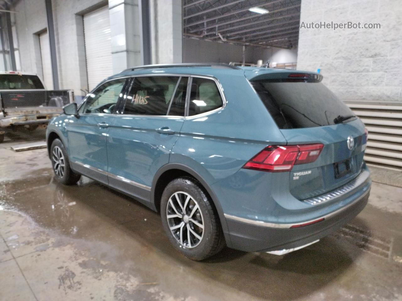 2021 Volkswagen Tiguan Se Teal vin: 3VV2B7AX8MM094687