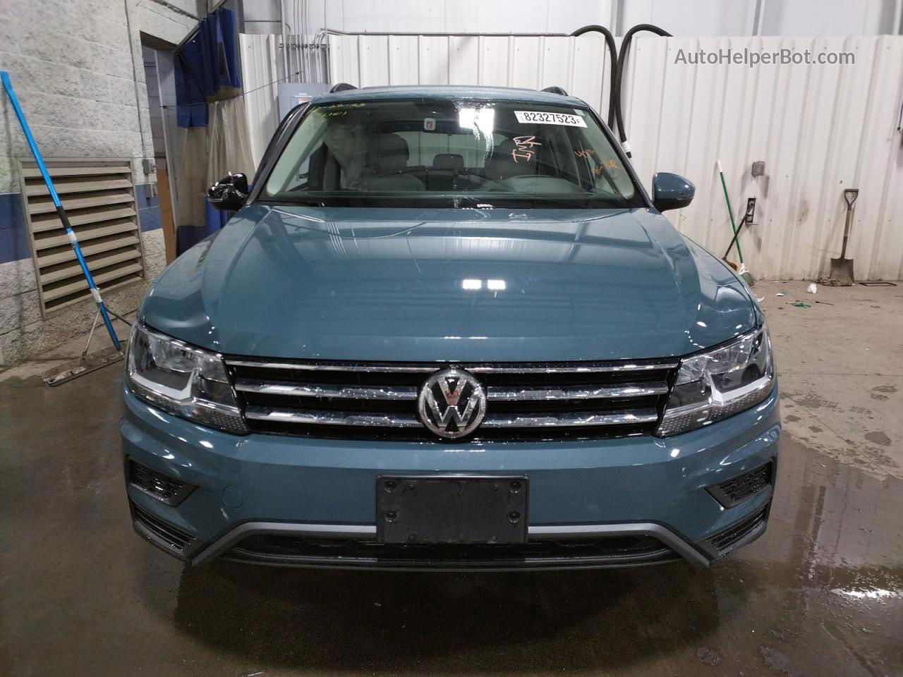 2021 Volkswagen Tiguan Se Teal vin: 3VV2B7AX8MM094687