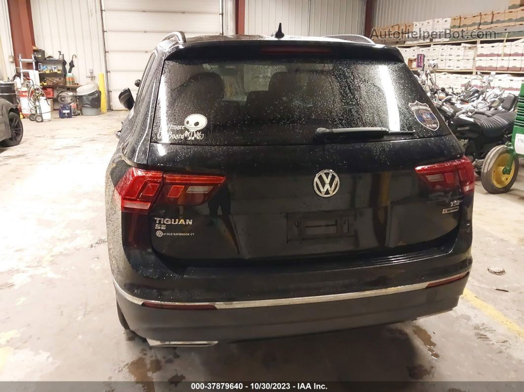 2018 Volkswagen Tiguan Sel/se Black vin: 3VV2B7AX9JM022425