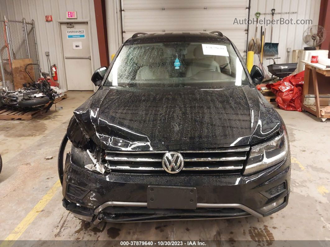 2018 Volkswagen Tiguan Sel/se Black vin: 3VV2B7AX9JM022425