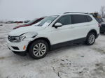 2018 Volkswagen Tiguan Se White vin: 3VV2B7AX9JM106194