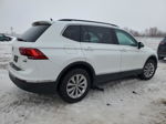 2018 Volkswagen Tiguan Se White vin: 3VV2B7AX9JM106194