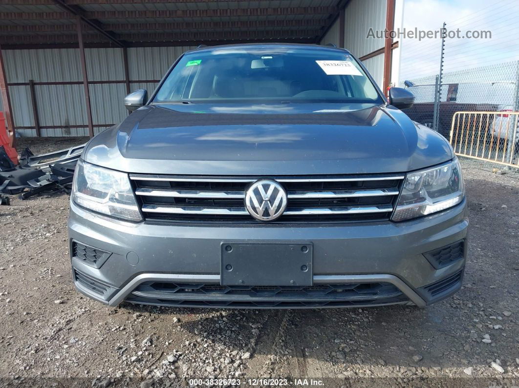 2018 Volkswagen Tiguan 2.0t Se/2.0t Sel Gray vin: 3VV2B7AX9JM170560