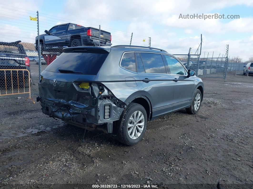 2018 Volkswagen Tiguan 2.0t Se/2.0t Sel Gray vin: 3VV2B7AX9JM170560