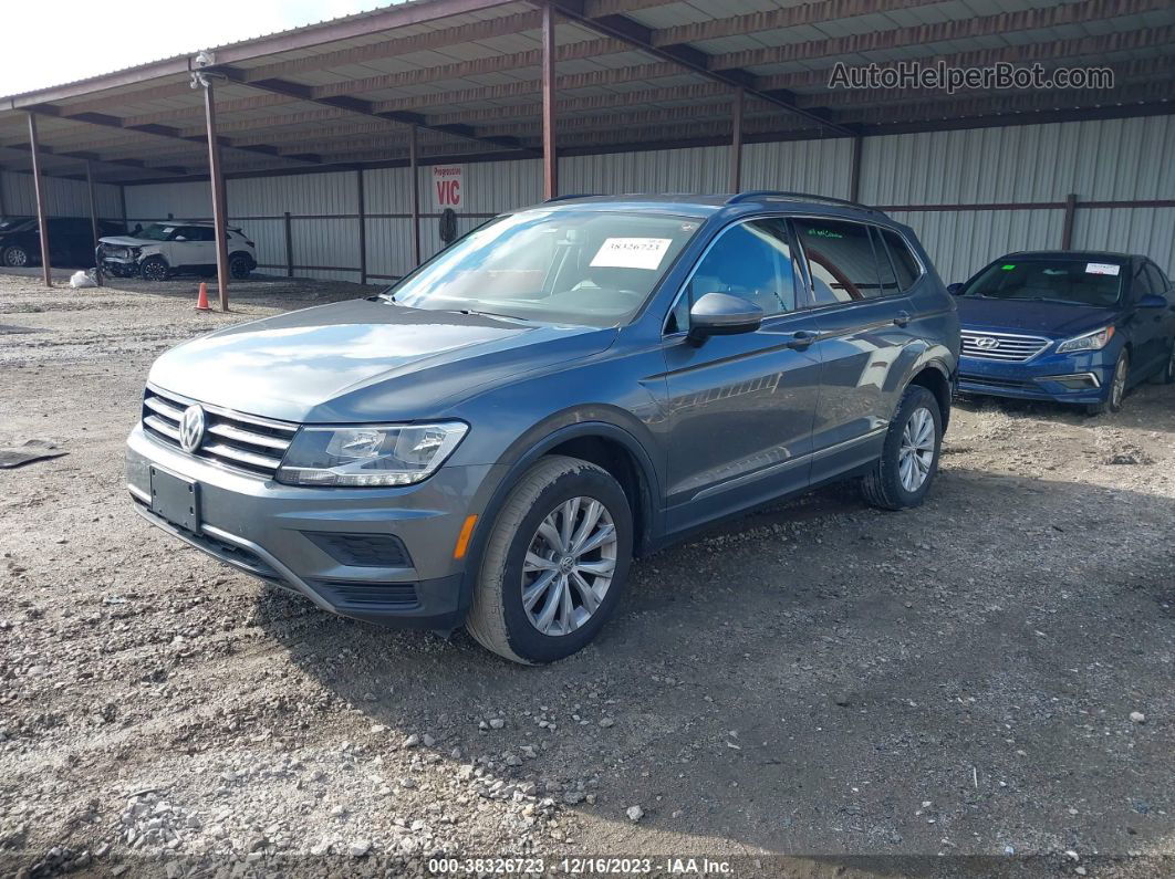 2018 Volkswagen Tiguan 2.0t Se/2.0t Sel Gray vin: 3VV2B7AX9JM170560