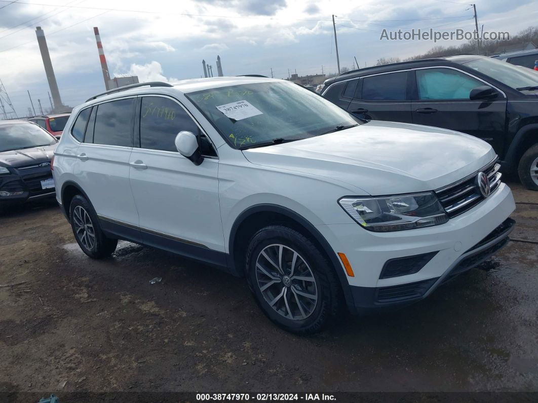 2018 Volkswagen Tiguan 2.0t Se/2.0t Sel Белый vin: 3VV2B7AX9JM220373