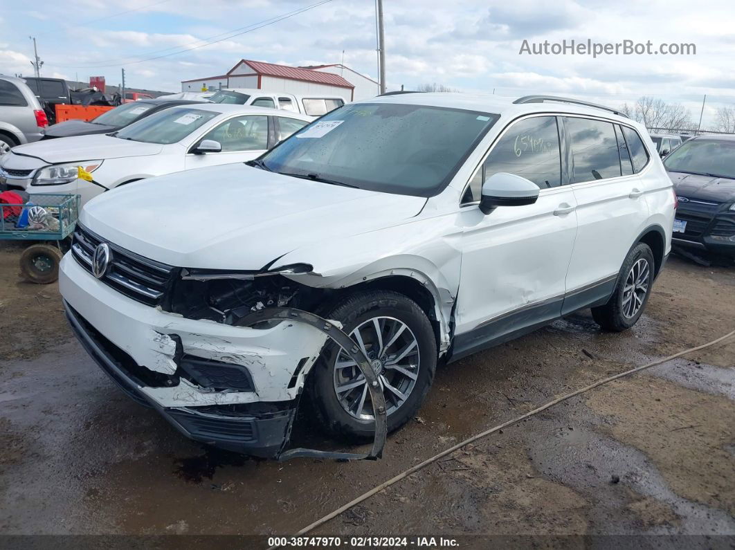 2018 Volkswagen Tiguan 2.0t Se/2.0t Sel Белый vin: 3VV2B7AX9JM220373