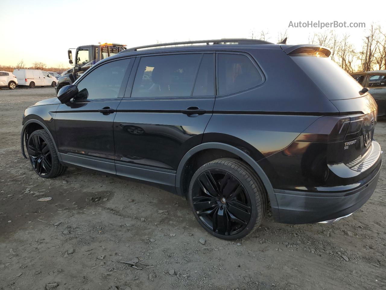 2019 Volkswagen Tiguan Se Black vin: 3VV2B7AX9KM028565