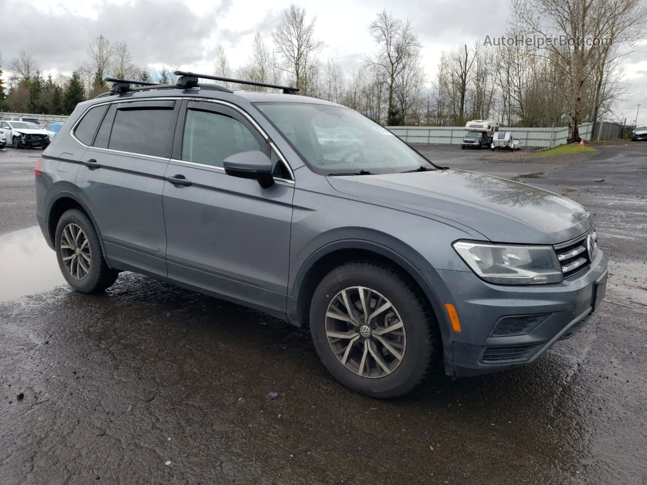 2019 Volkswagen Tiguan Se Blue vin: 3VV2B7AX9KM050405