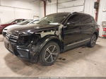 2019 Volkswagen Tiguan   Black vin: 3VV2B7AX9KM059881