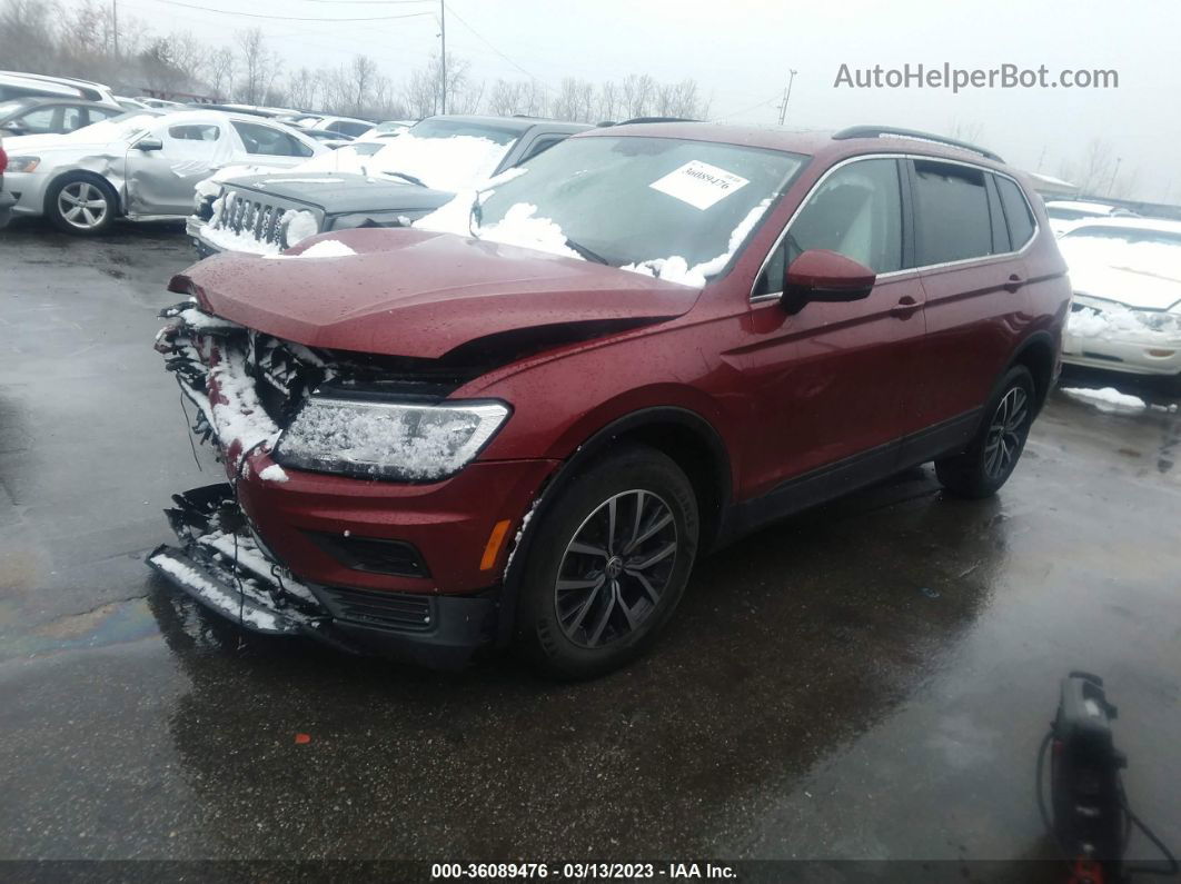 2019 Volkswagen Tiguan Se/sel/sel R-line Red vin: 3VV2B7AX9KM139018