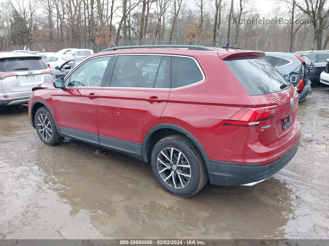 2019 Volkswagen Tiguan 2.0t Se/2.0t Sel/2.0t Sel R-line/2.0t Sel R-line Black Red vin: 3VV2B7AX9KM158488