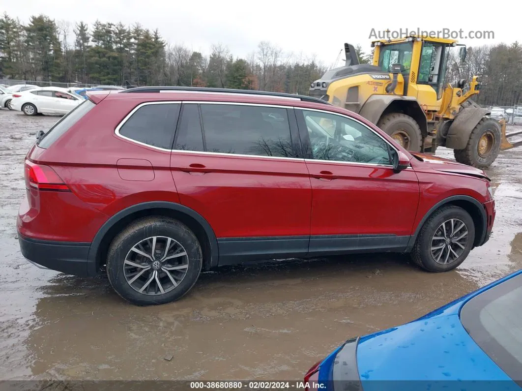 2019 Volkswagen Tiguan 2.0t Se/2.0t Sel/2.0t Sel R-line/2.0t Sel R-line Black Red vin: 3VV2B7AX9KM158488