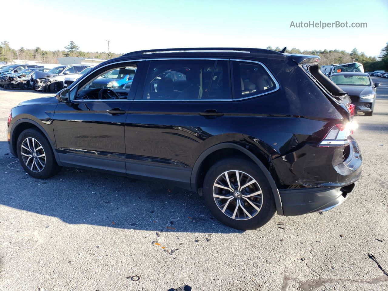 2019 Volkswagen Tiguan Se Black vin: 3VV2B7AX9KM172424