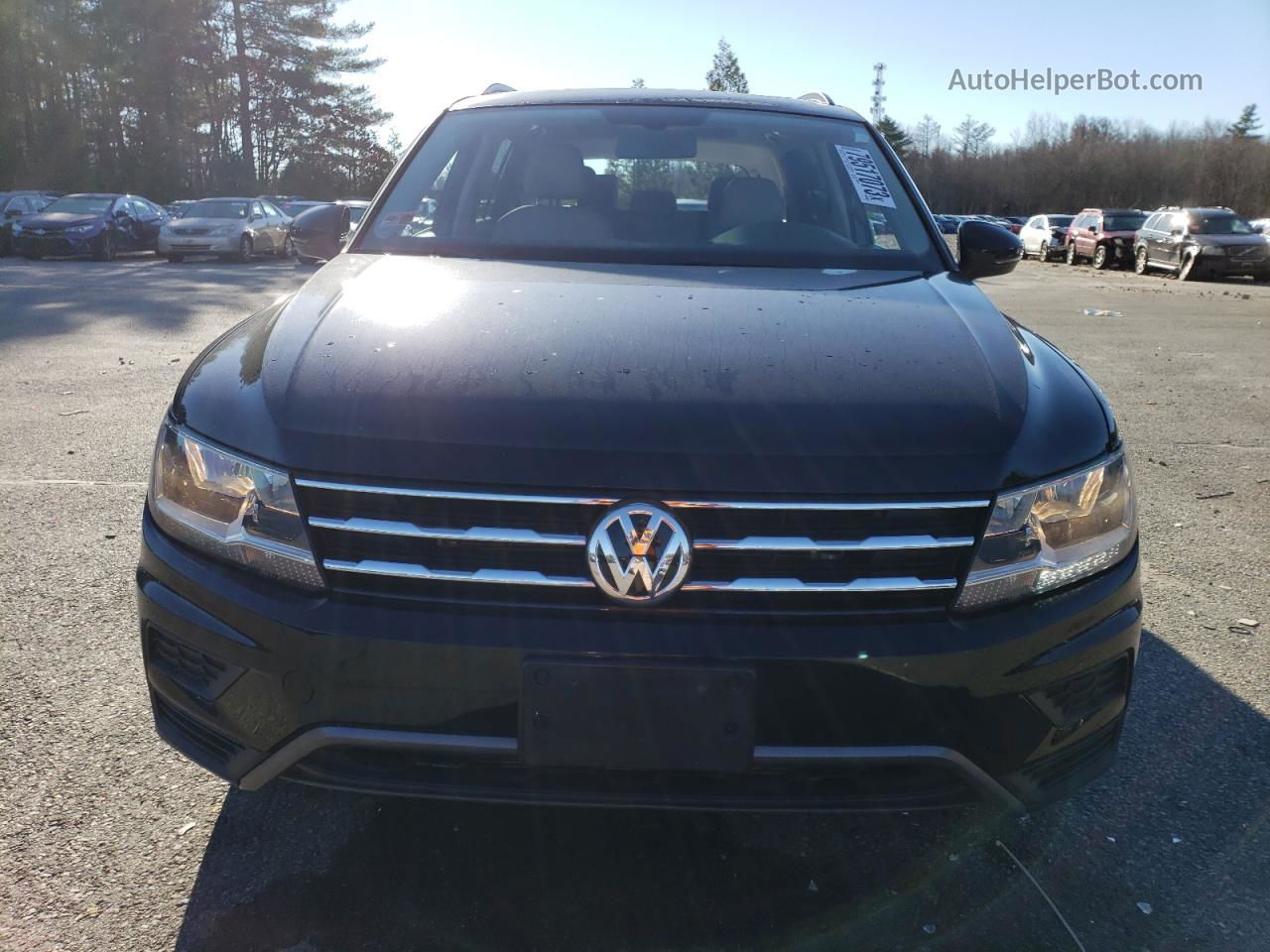 2019 Volkswagen Tiguan Se Black vin: 3VV2B7AX9KM172424