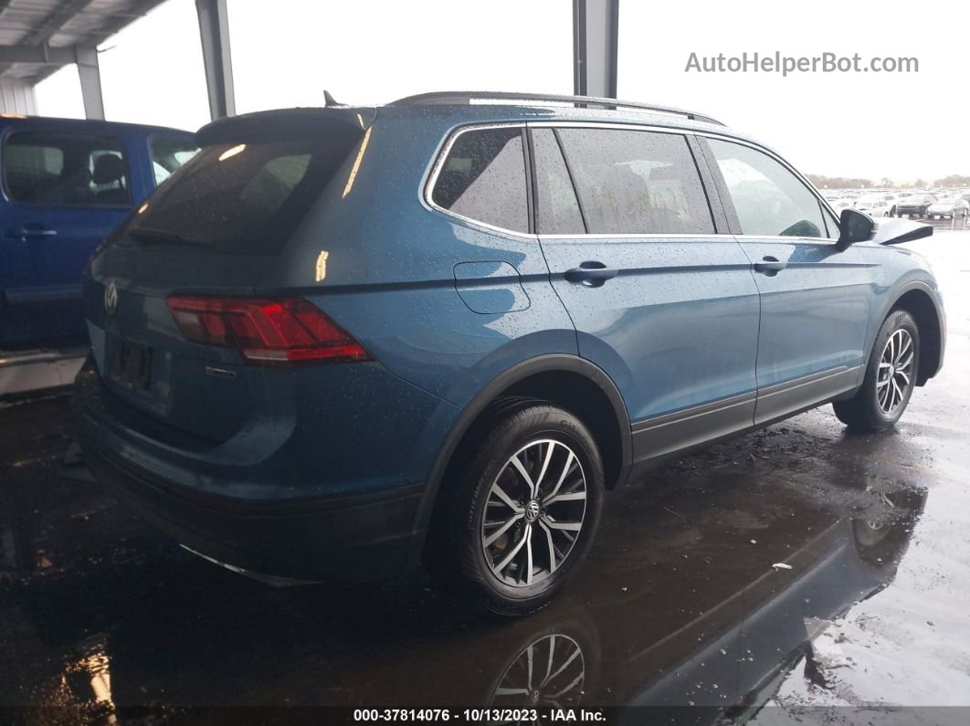 2019 Volkswagen Tiguan Se/sel/sel R-line Blue vin: 3VV2B7AX9KM178840